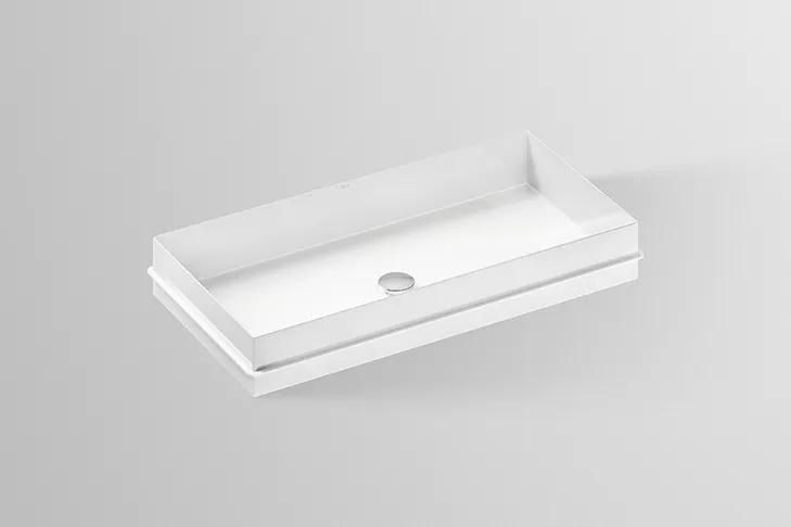 Waschbecken „ME-Serie“ 750 × 375 × 111 mm mit ProShield