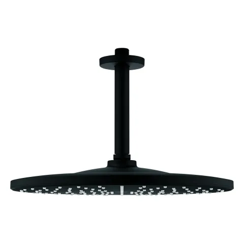 Kopfbrauseset Rainshower Mono 310 22122, 1 Strahlart, Durchflusskonstanthalter 9,5 l/min, Deckenauslass 142 mm, phantom black Kopfbrauseset Rainshower Mono 310 22122, 1 Strahlart, Durchflusskonstanthalter 9,5 l/min, Deckenauslass 142 mm, phantom black