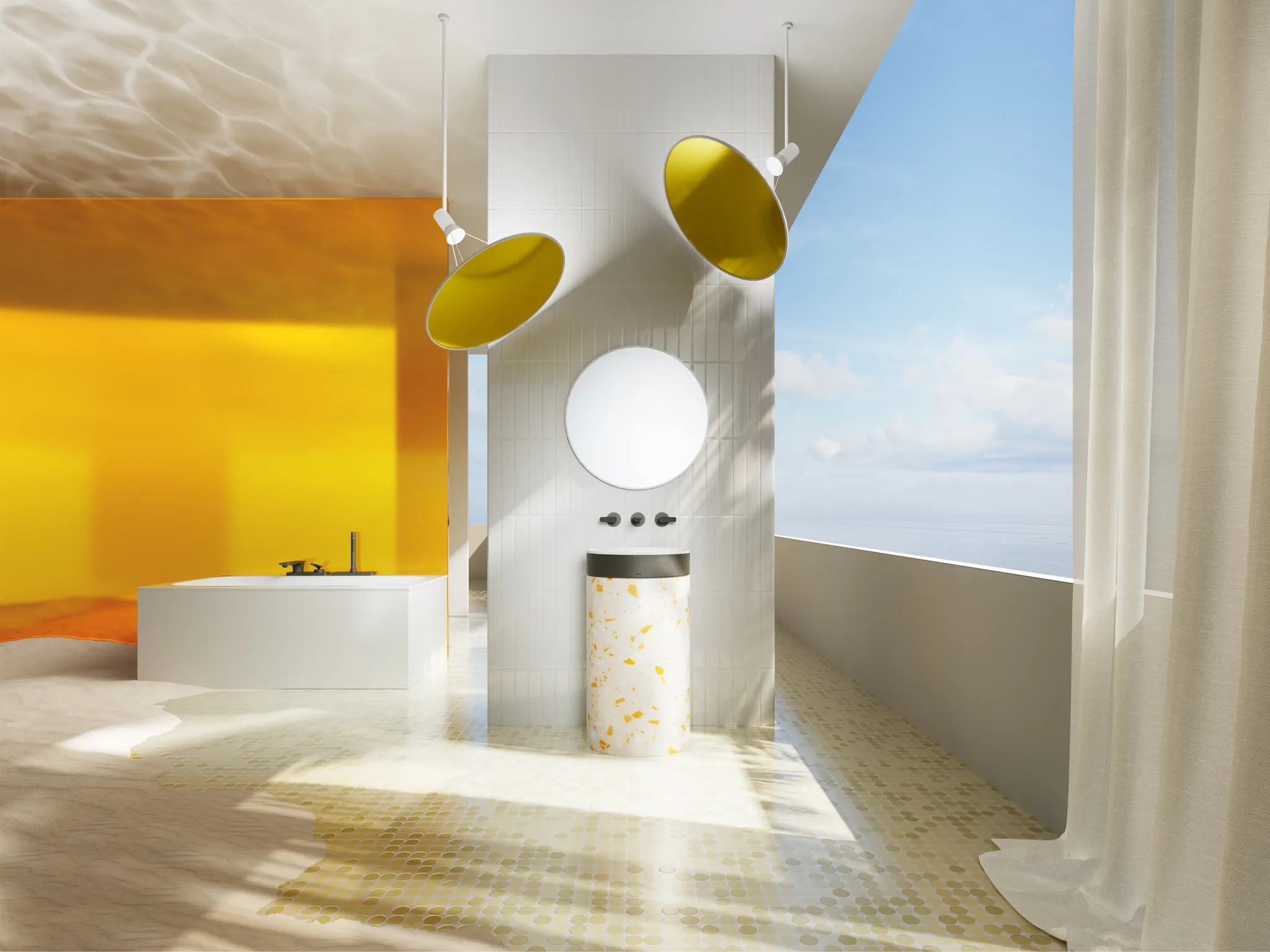 AXOR Suite Waschbecken & Badewannen Aufsatzwaschtisch 400 ohne Hahnloch und Überlauf Chrom AXOR Suite Waschbecken & Badewannen Aufsatzwaschtisch 400 ohne Hahnloch und Überlauf Chrom