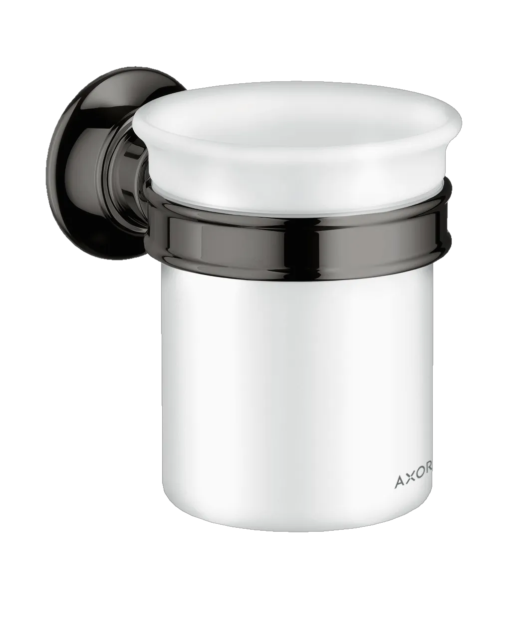 Hansgrohe AXOR Montreux Zahnputzbecher, Polished Black Chrome Hansgrohe AXOR Montreux Zahnputzbecher, Polished Black Chrome