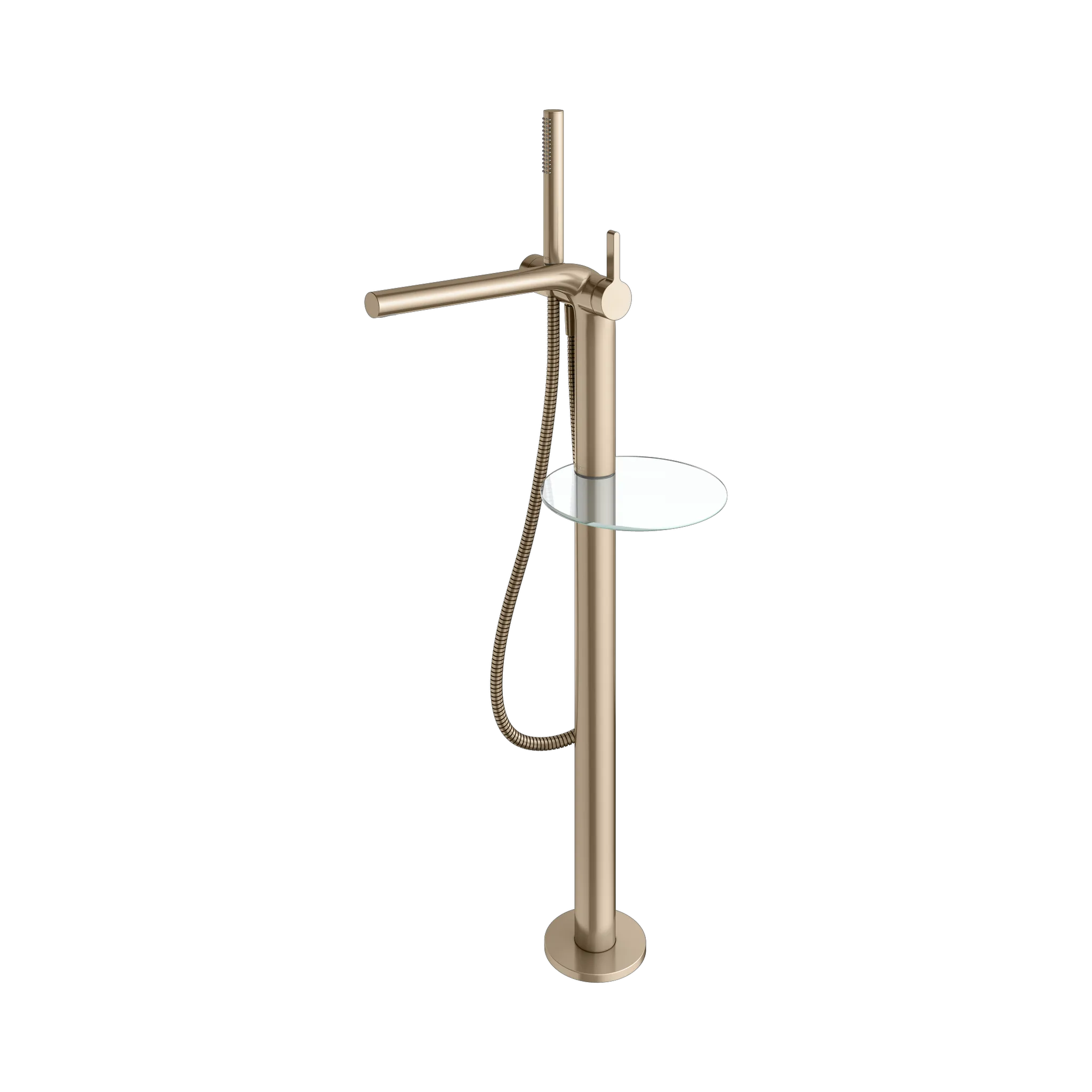 Edition 400 51527030100 Einhebel-Wannenmischer für freistehende Montage Bronze gebürstet