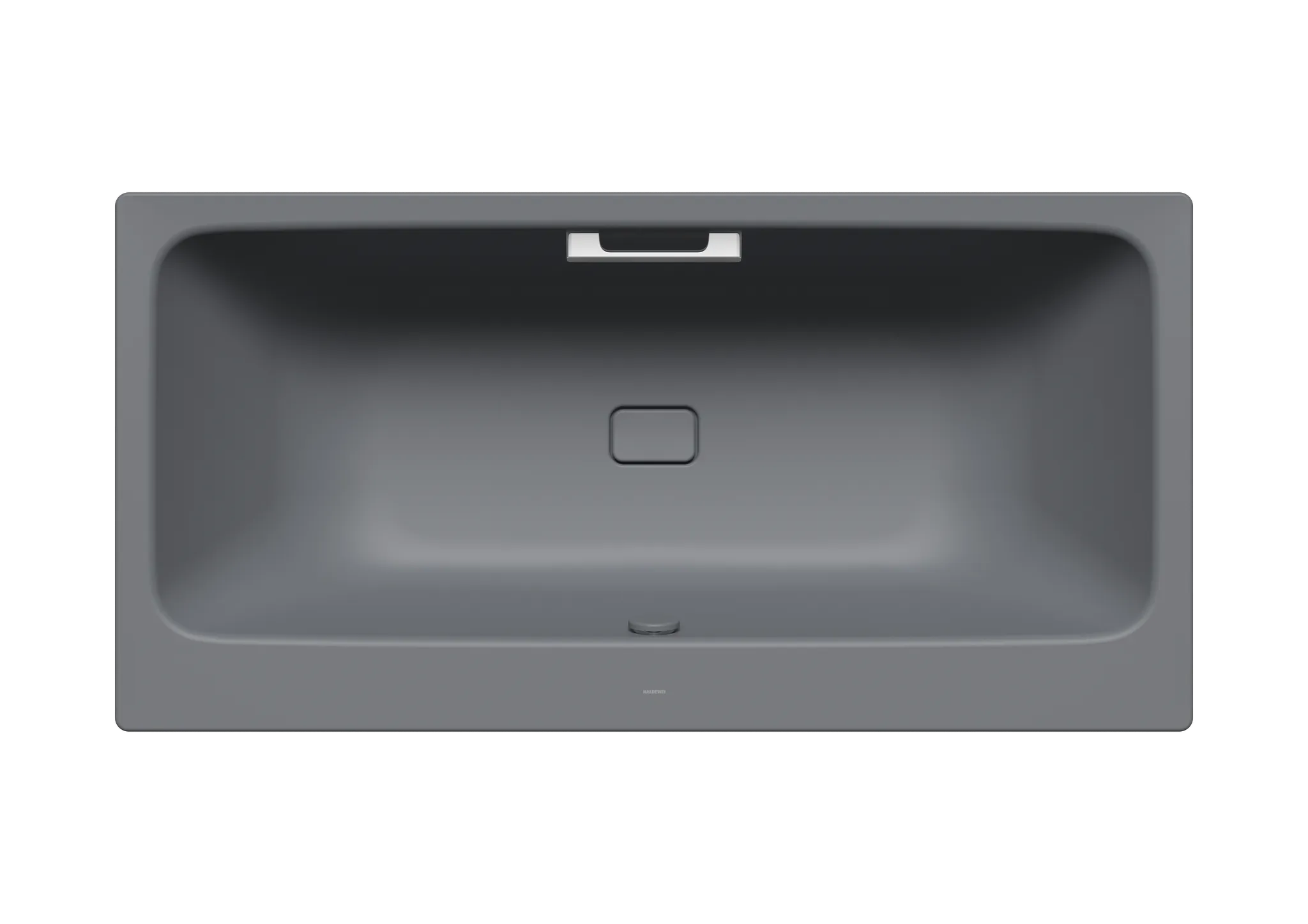 Kaldewei Badewanne „Asymmetric Duo“ rechteck 190 × 100 cm, mit Grifflochbohrungen mit Überlaufbohrung, in cool grey 70 Kaldewei Badewanne „Asymmetric Duo“ rechteck 190 × 100 cm, mit Grifflochbohrungen mit Überlaufbohrung, in cool grey 70