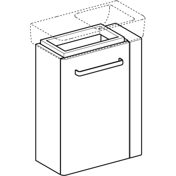Geberit Waschtischunterschrank „Renova Comprimo“ Geberit Waschtischunterschrank „Renova Comprimo“