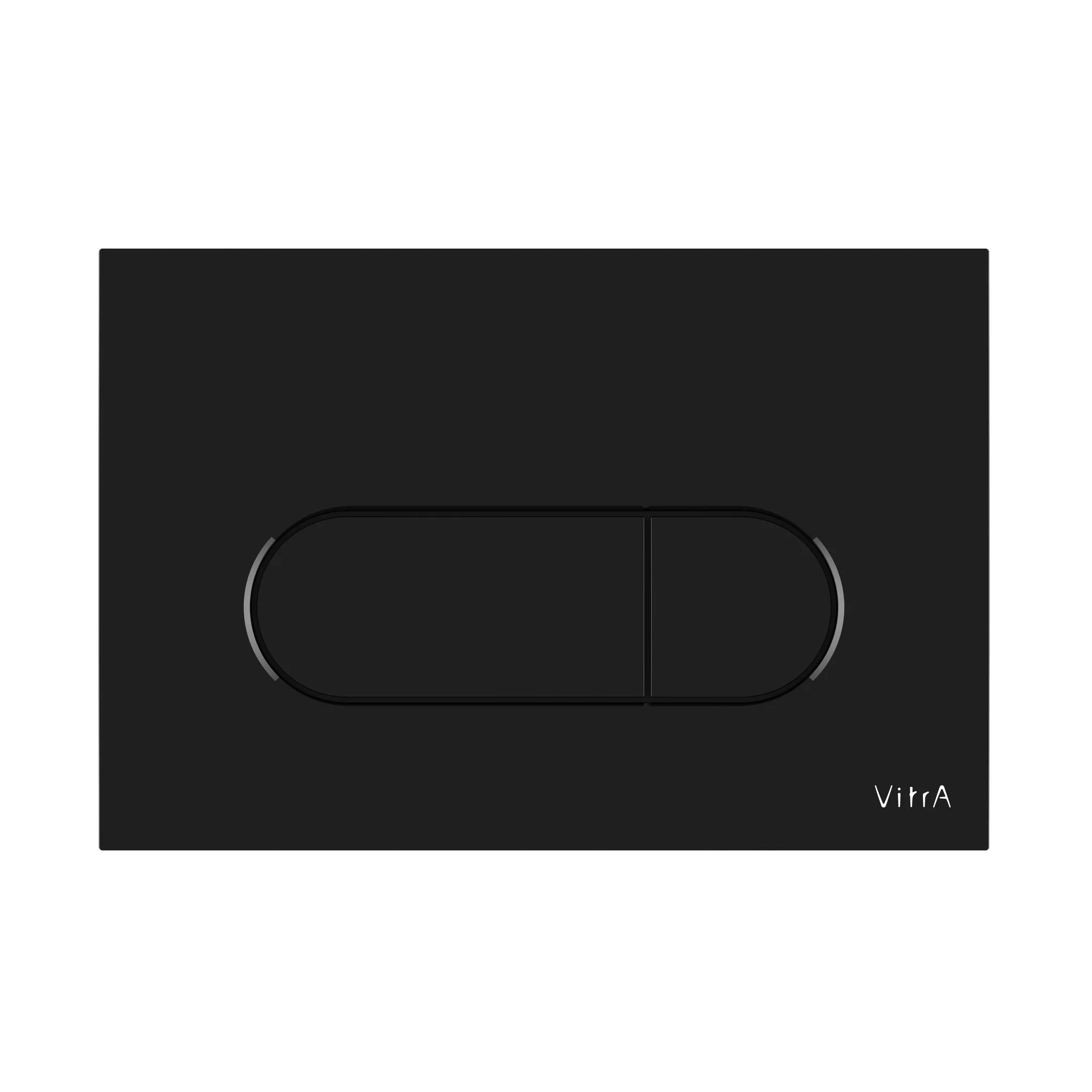 VitrA Root Round WC-Betätigungsplatte für 2-Mengen-Spülung, Schwarz Hochglanz VitrA Root Round WC-Betätigungsplatte für 2-Mengen-Spülung, Schwarz Hochglanz