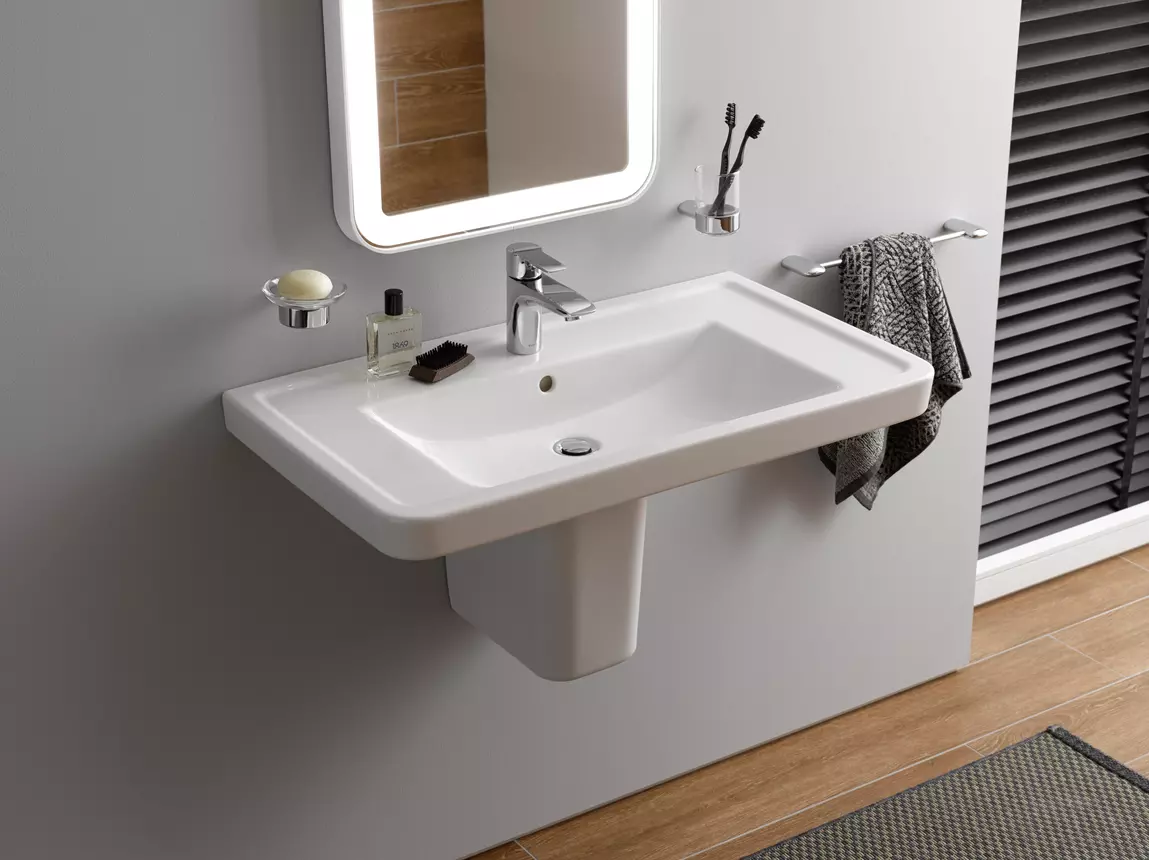 Toto Wandwaschtisch „CF“ 854 × 483 × 170 mm in weiß Toto Wandwaschtisch „CF“ 854 × 483 × 170 mm in weiß