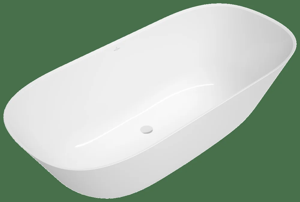 Villeroy & Boch Theano Badewanne Freistehend 1750x800mm Weiß Alpin