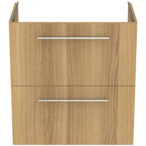 Ideal Standard Waschtischunterschrank „i.lifeS“ 60 × 63 × 37,5 cm Eiche Natur