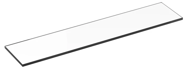 Plan 14910005500 Cristallin-Glas-Platte zu 14910 550 x 120 x 8 mm