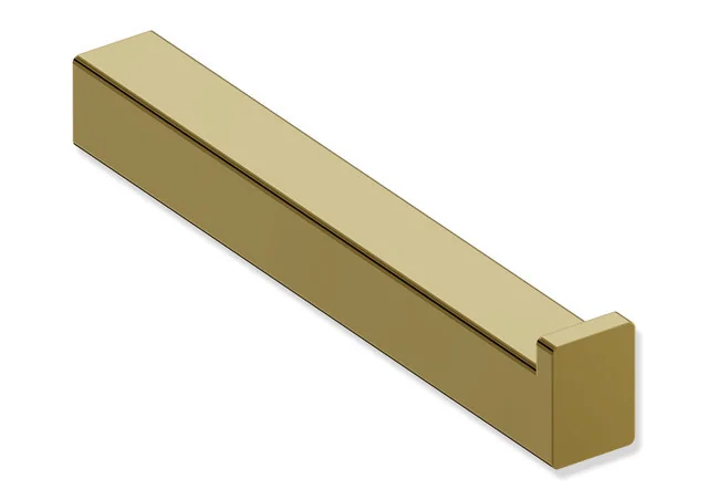 HEWI Reservepapierhalter System 900Q, Edelstahl PVD gold glänzend, 15x20x122 mm