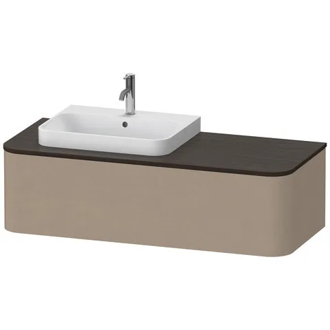 Duravit Waschtischunterschrank wandhängend „Happy D.2 Plus“ Leinen Duravit Waschtischunterschrank wandhängend „Happy D.2 Plus“ Leinen