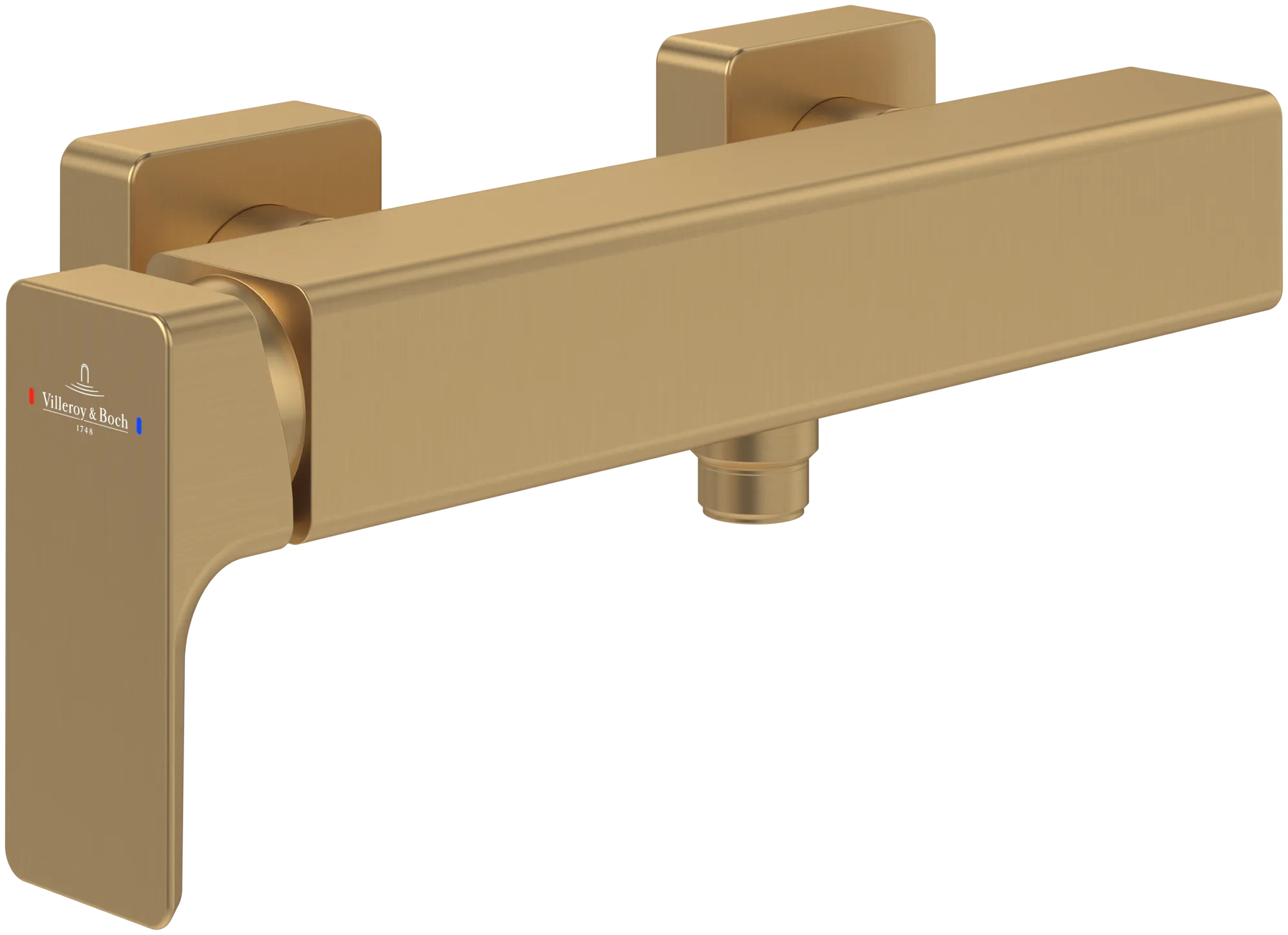 Einhand-Duscharmatur „Subway 3.0“ 4,3 cm in Brushed Gold Einhand-Duscharmatur „Subway 3.0“ 4,3 cm in Brushed Gold