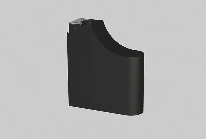 Halbsäule „WF-Serie“ 118 × 440 mm Halbsäule „WF-Serie“ 118 × 440 mm