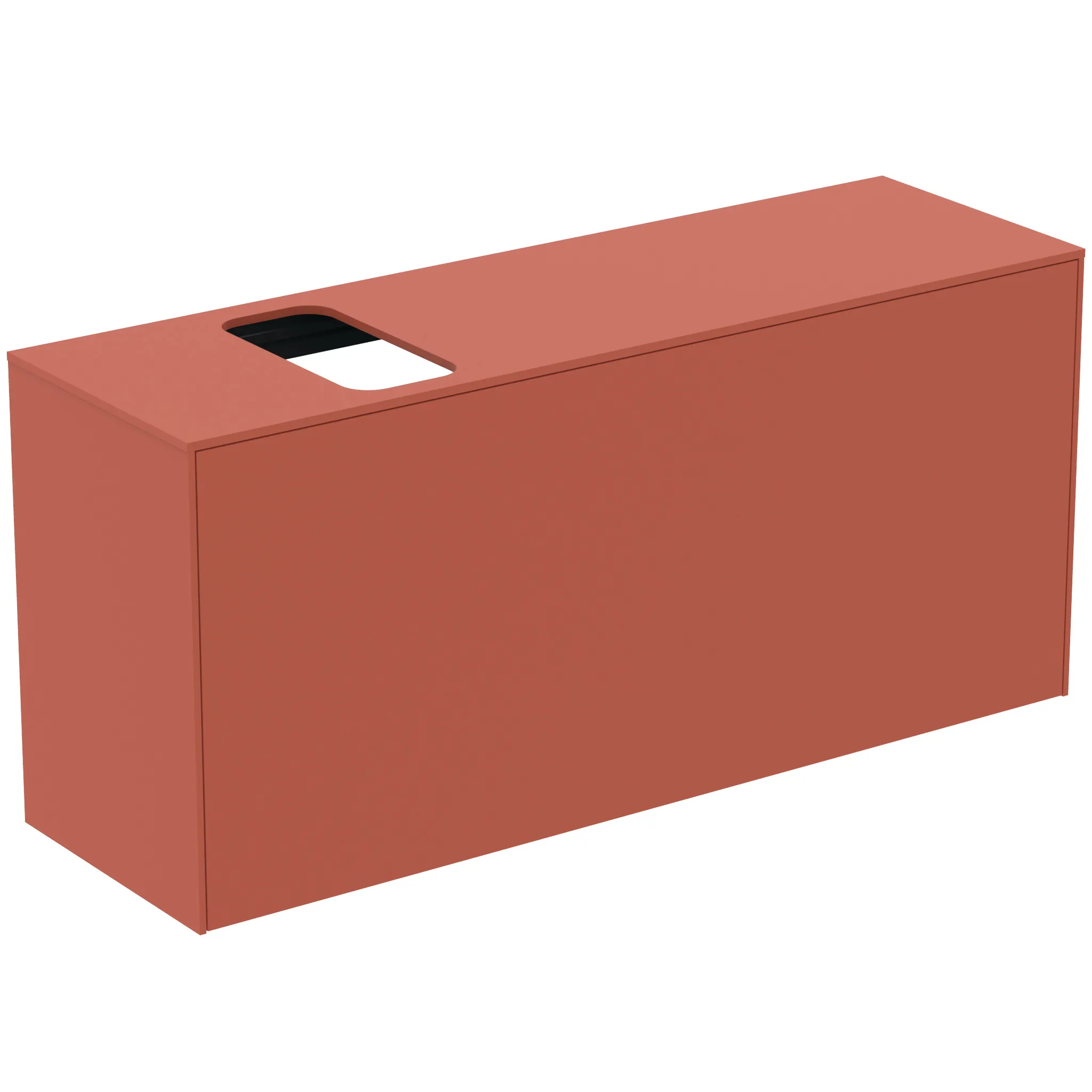 Ideal Standard Conca Waschtischunterschrank, 1 Auszug, Push-Open mit Softclose, Sunset matt, 1202x373x550 mm
