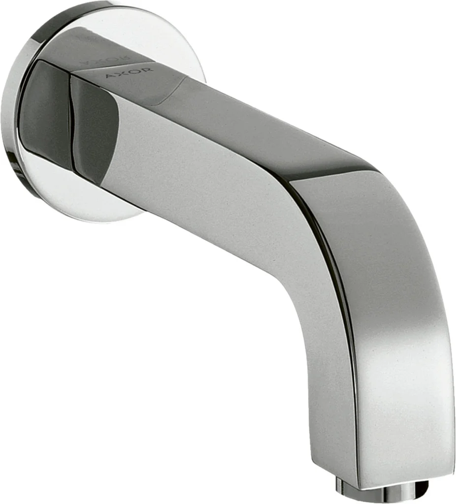 Hansgrohe AXOR Citterio Wanneneinlauf Chrom, Ausladung 165 mm, max. Durchfluss 21 l/min bei 3 bar, Geräteanschluss DN20, Normalstrahl