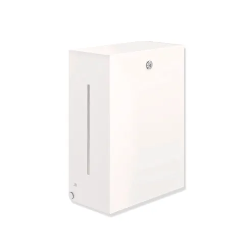 Papierhandtuchspender pulverbeschichtet,manuell weiß tiefmatt Papierhandtuchspender pulverbeschichtet,manuell weiß tiefmatt