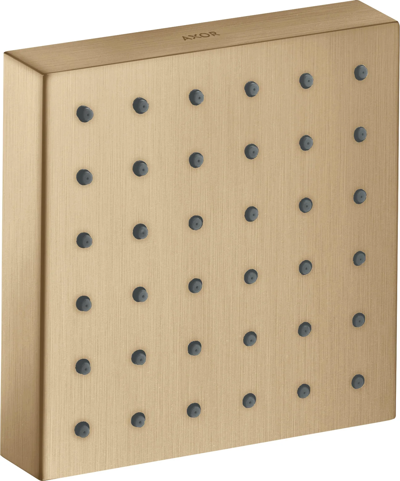 Hansgrohe AXOR ShowerSolutions Brausemodul 120/120 Unterputz eckig, Brushed Bronze Hansgrohe AXOR ShowerSolutions Brausemodul 120/120 Unterputz eckig, Brushed Bronze