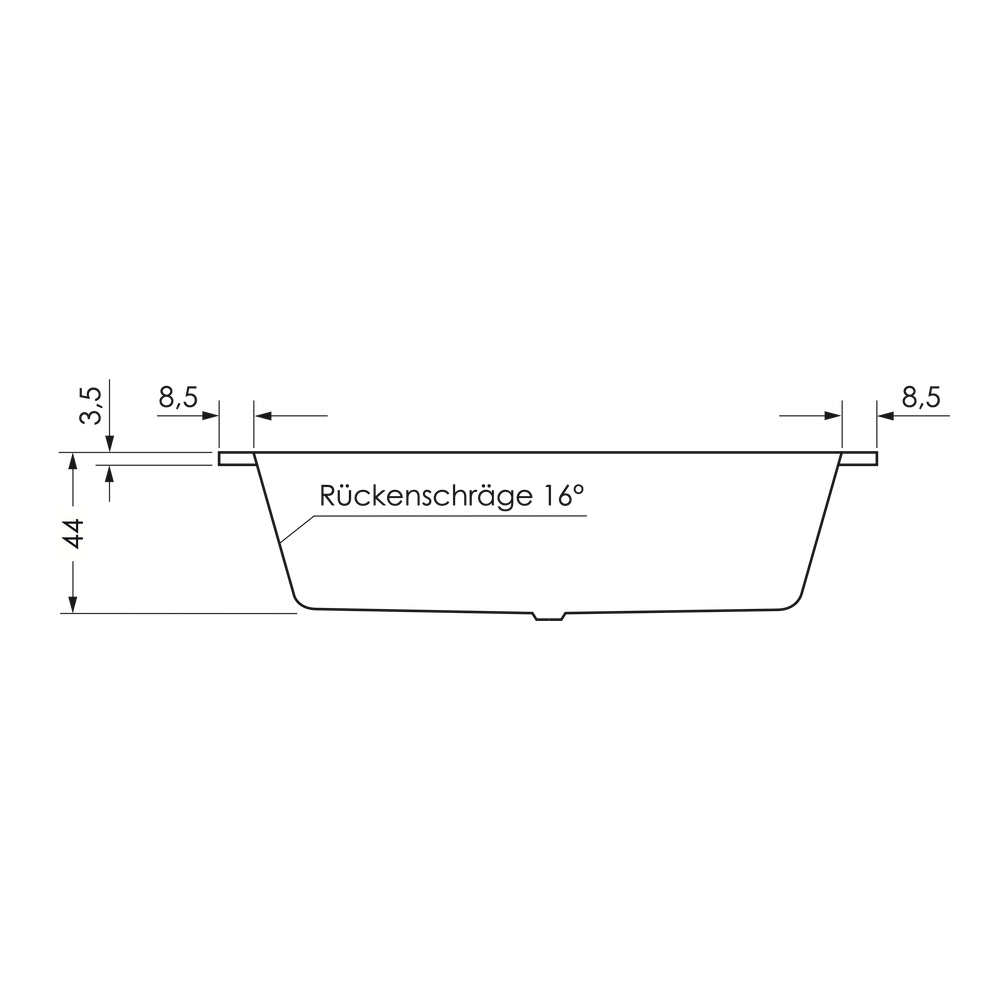 repaBAD Badewanne „Livorno Oval“ vorwand oval 1800 × 800 mm, Mittelablauf, rechts in Weiß repaBAD Badewanne „Livorno Oval“ vorwand oval 1800 × 800 mm, Mittelablauf, rechts in Weiß