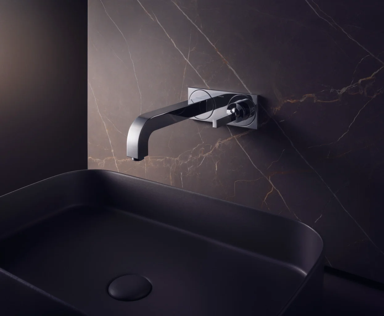 Hansgrohe AXOR Citterio Einhebel-Waschtischmischer Unterputz, Chrom, Ausladung 220 mm, Pingriff, Normalstrahl, max. Durchflussmenge 5 l/min Hansgrohe AXOR Citterio Einhebel-Waschtischmischer Unterputz, Chrom, Ausladung 220 mm, Pingriff, Normalstrahl, max. Durchflussmenge 5 l/min