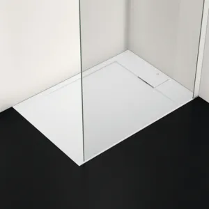 Ideal Standard Duschwanne „UltraFlatSi.life“ 70 × 100 cm in Carraraweiß