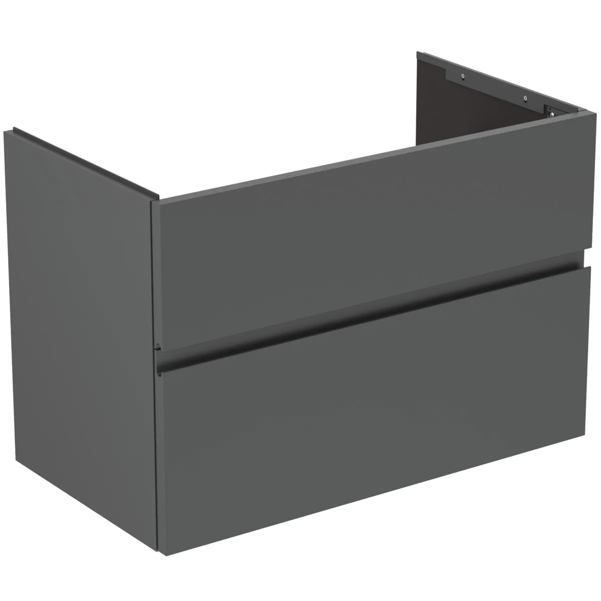 Ideal Standard Waschtischunterschrank „Finesse“ 80 × 54,5 × 44 cm Anthrazit matt lackiert Ideal Standard Waschtischunterschrank „Finesse“ 80 × 54,5 × 44 cm Anthrazit matt lackiert