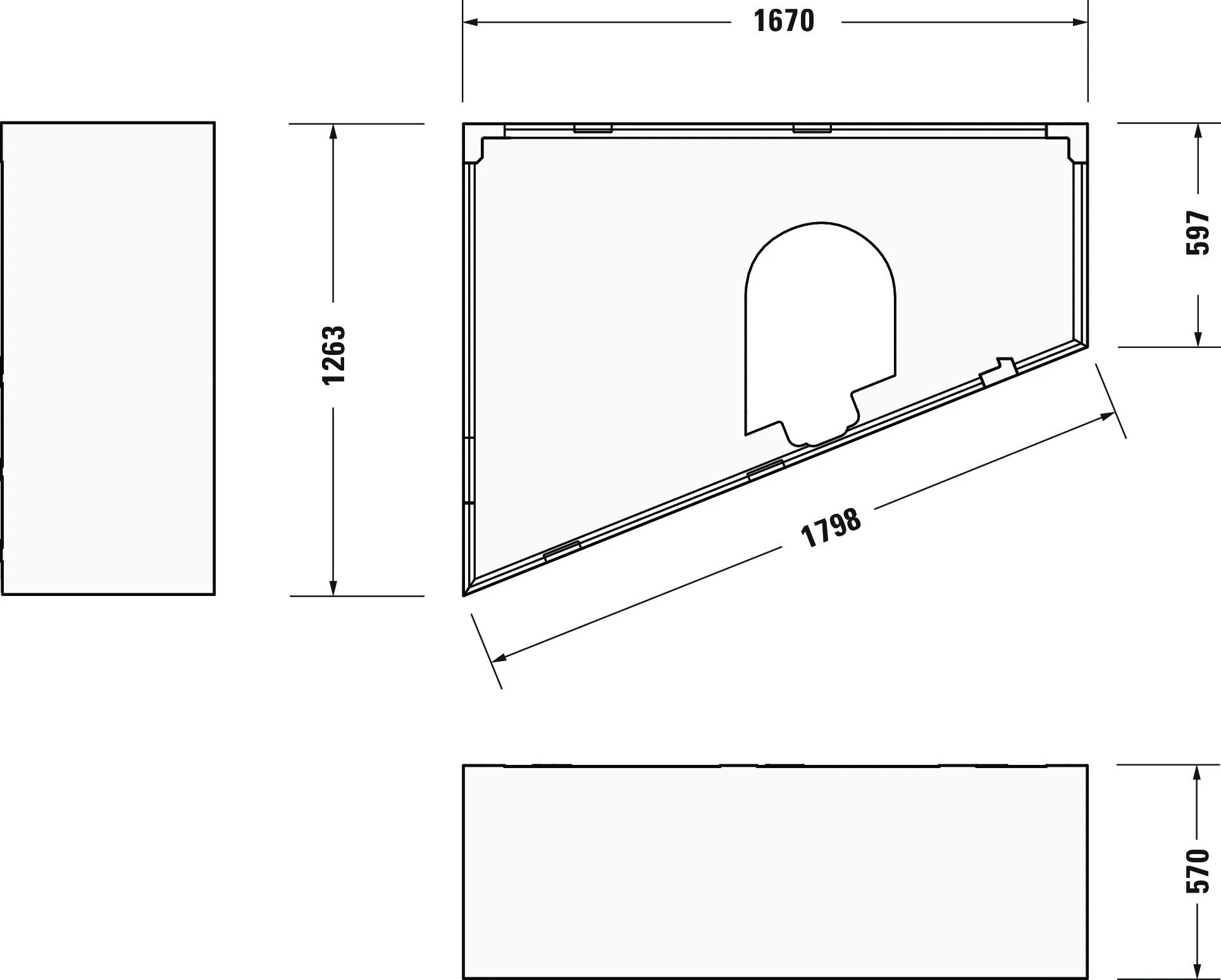 Badewannenträger für Paiova 700214