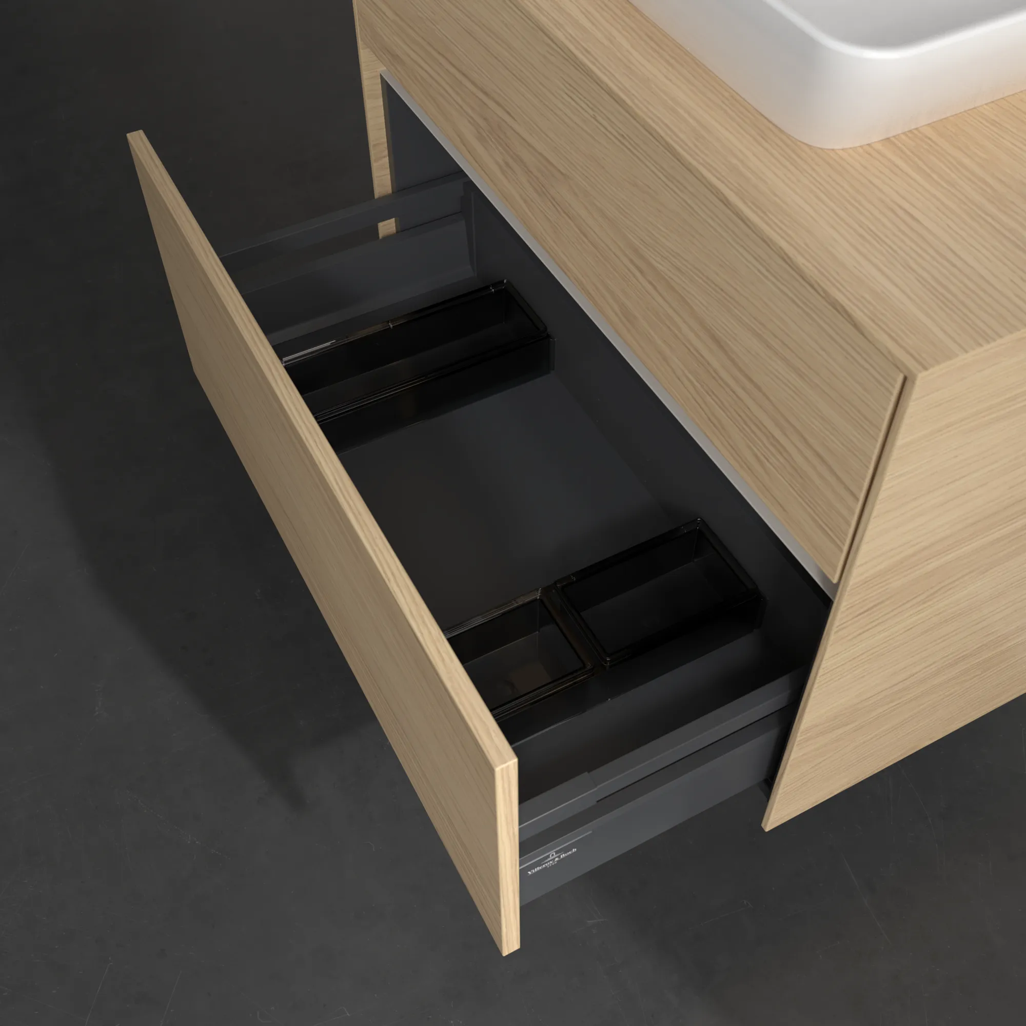 Villeroy & Boch Collaro Waschbeckenunterschrank C10800 800x548x500mm Eckig Nordic Oak