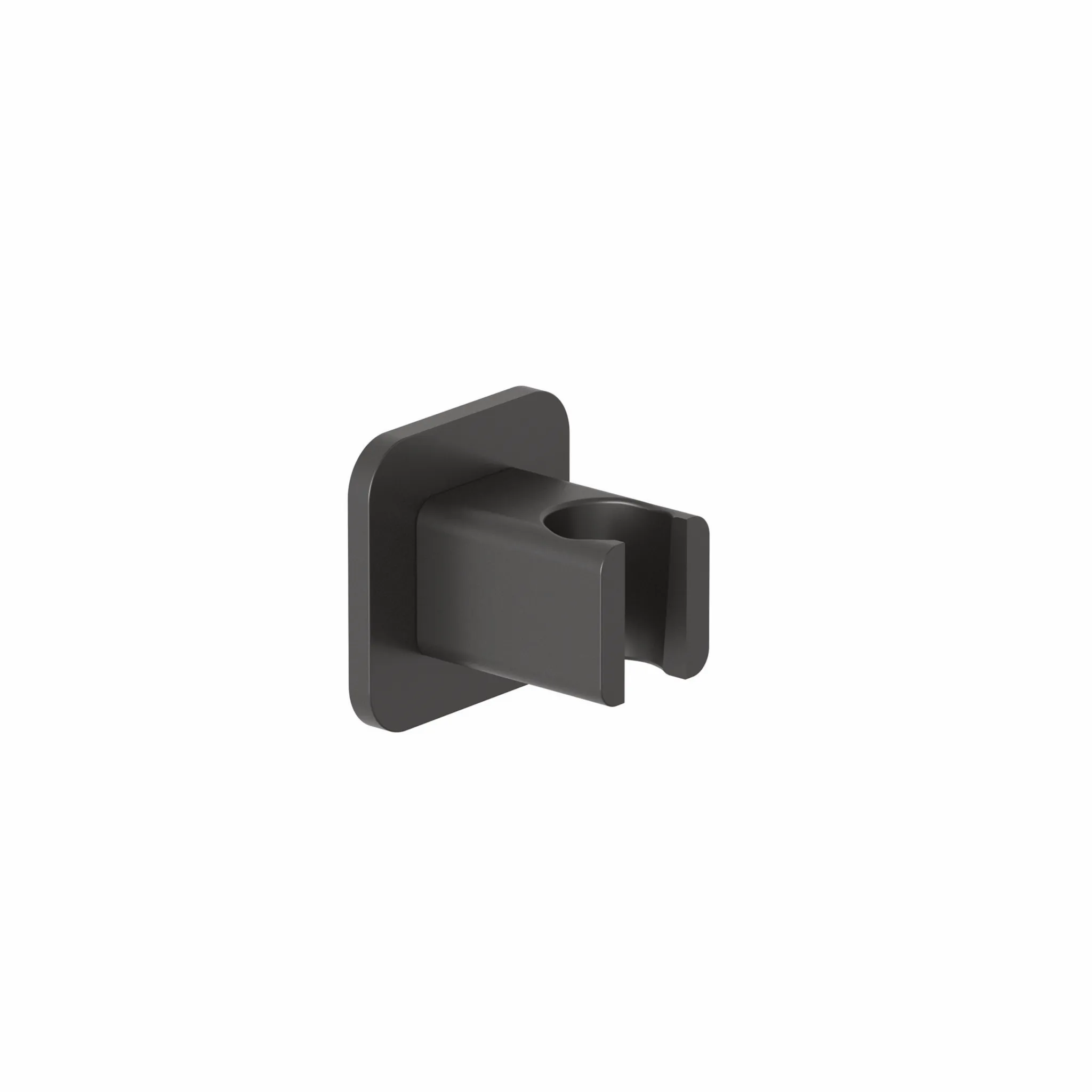 Kludi A-QA Wandhalter, mattschwarz, softedge, Ausladung 48 mm
