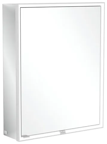 Villeroy & Boch Vorbau-Spiegelschrank „My View Now“ 600 × 750 × 168 mm in White Matt, Anschlag rechts, rechts Villeroy & Boch Vorbau-Spiegelschrank „My View Now“ 600 × 750 × 168 mm in White Matt, Anschlag rechts, rechts