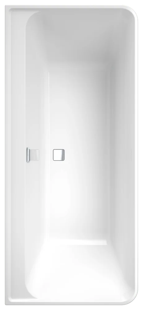 Villeroy & Boch Collaro Vorwand-Badewanne UAE180CORSB2V, Acryl, Weiß Alpin, mit Whirlpoolsystem Airpool Entry (AE), 1795 x 790 mm
