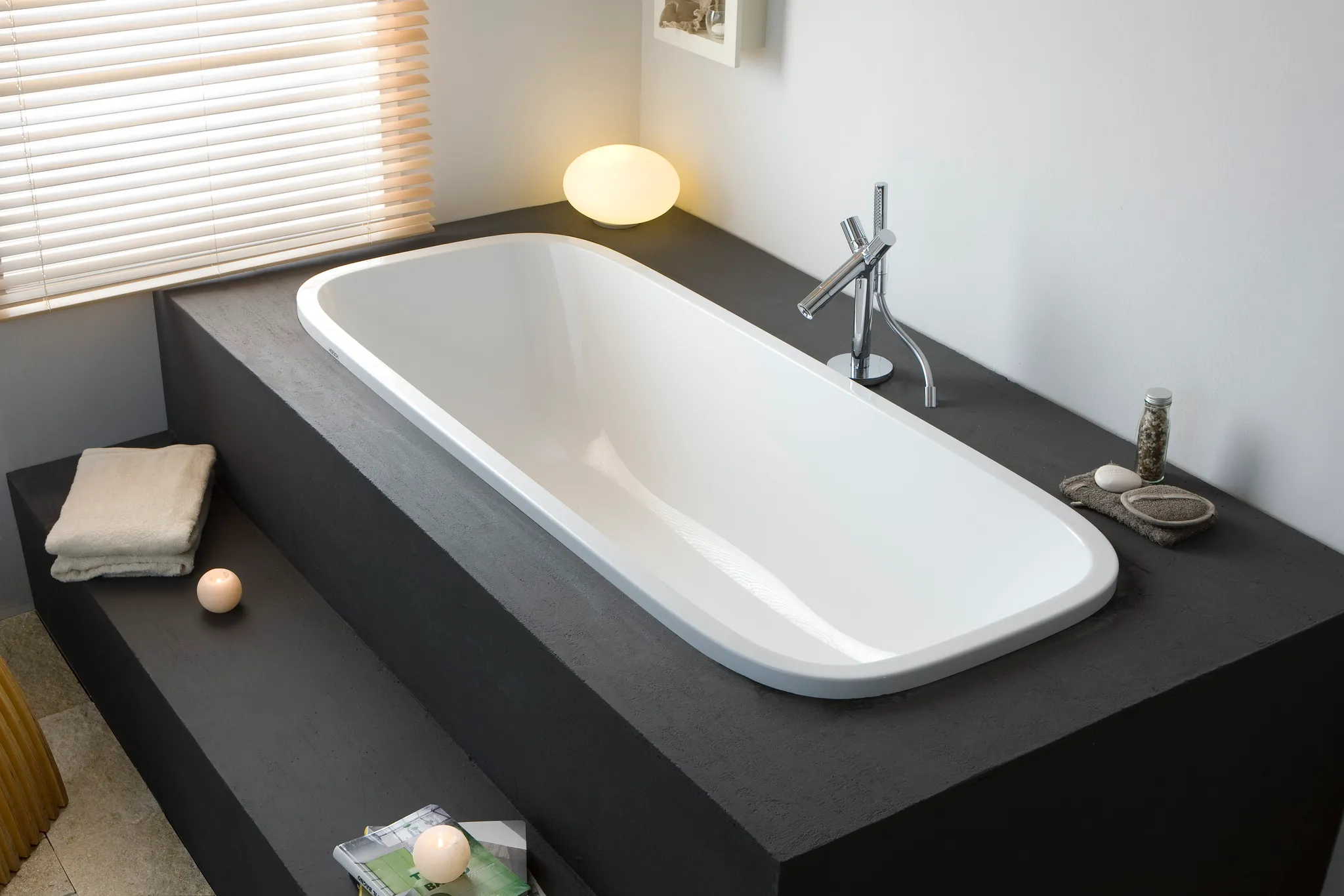 Hoesch Badewanne „Singlebath“ Uno rechteck 176,6 × 75 cm