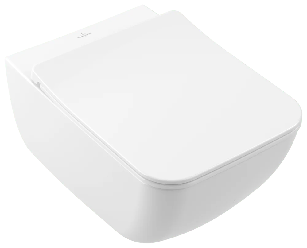 Villeroy & Boch Venticello WC-Spülrandlos, Weißen Alpin, 375x560 mm, 330 mm Höhe, wandhängend mit DirectFlush und SoftClosing Villeroy & Boch Venticello WC-Spülrandlos, Weißen Alpin, 375x560 mm, 330 mm Höhe, wandhängend mit DirectFlush und SoftClosing