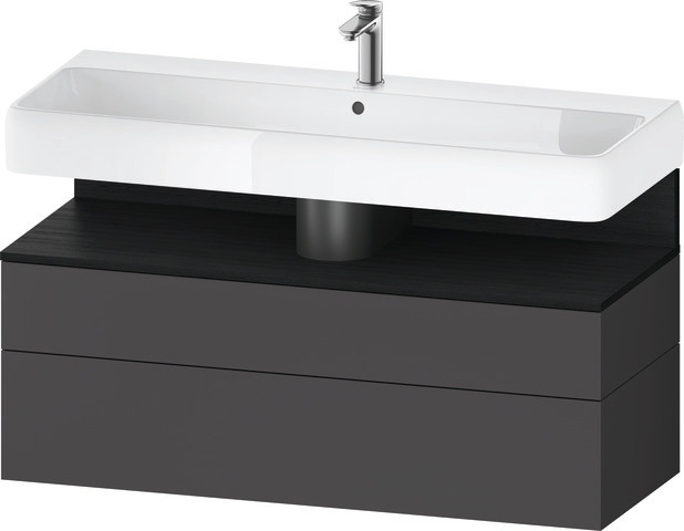 Duravit Waschtischunterschrank wandhängend „Qatego“ 119 × 59 × 47 cm