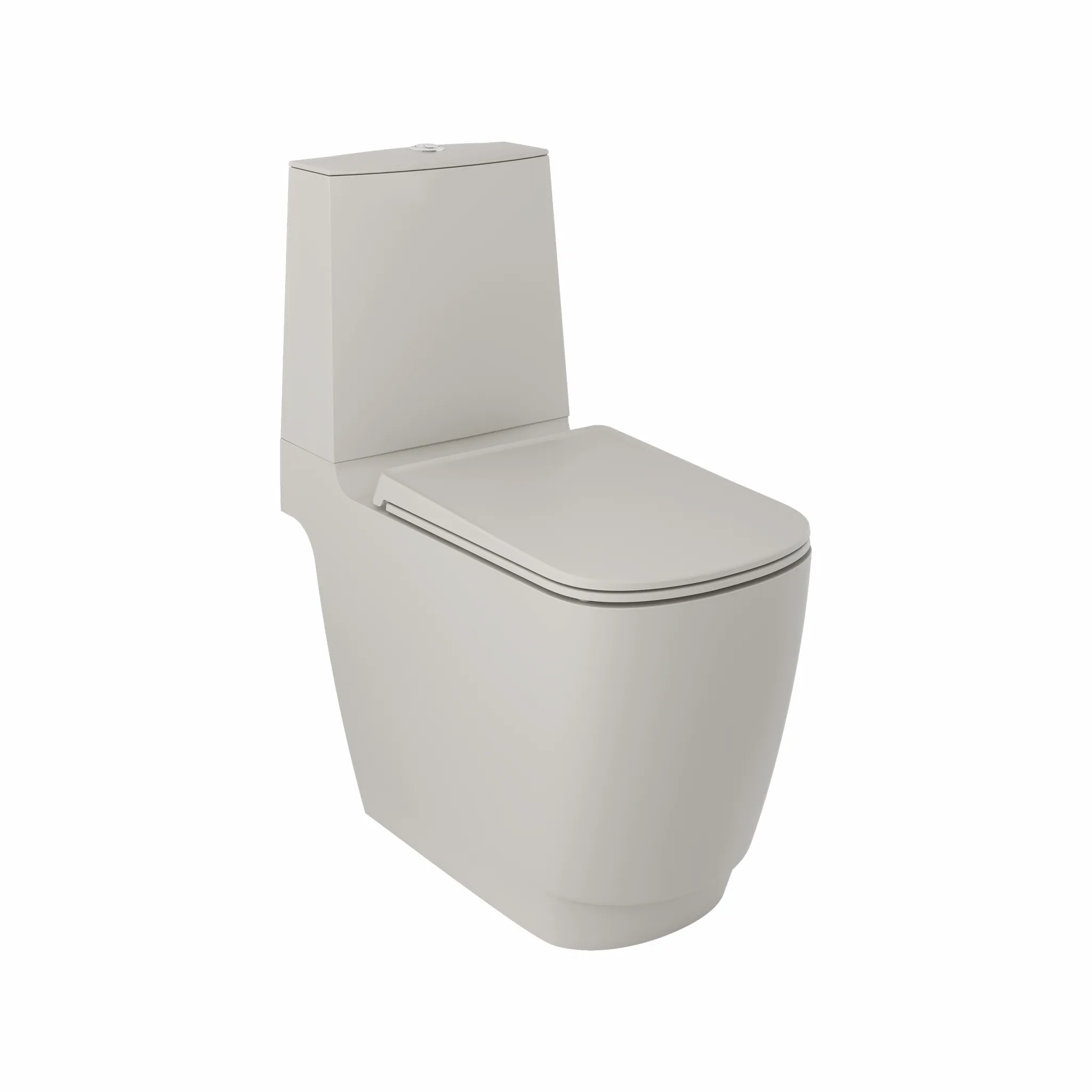 Kludi Stand-WC für WC-Kombination mit Spiralflush „Resa S“ in Matt Light Dove