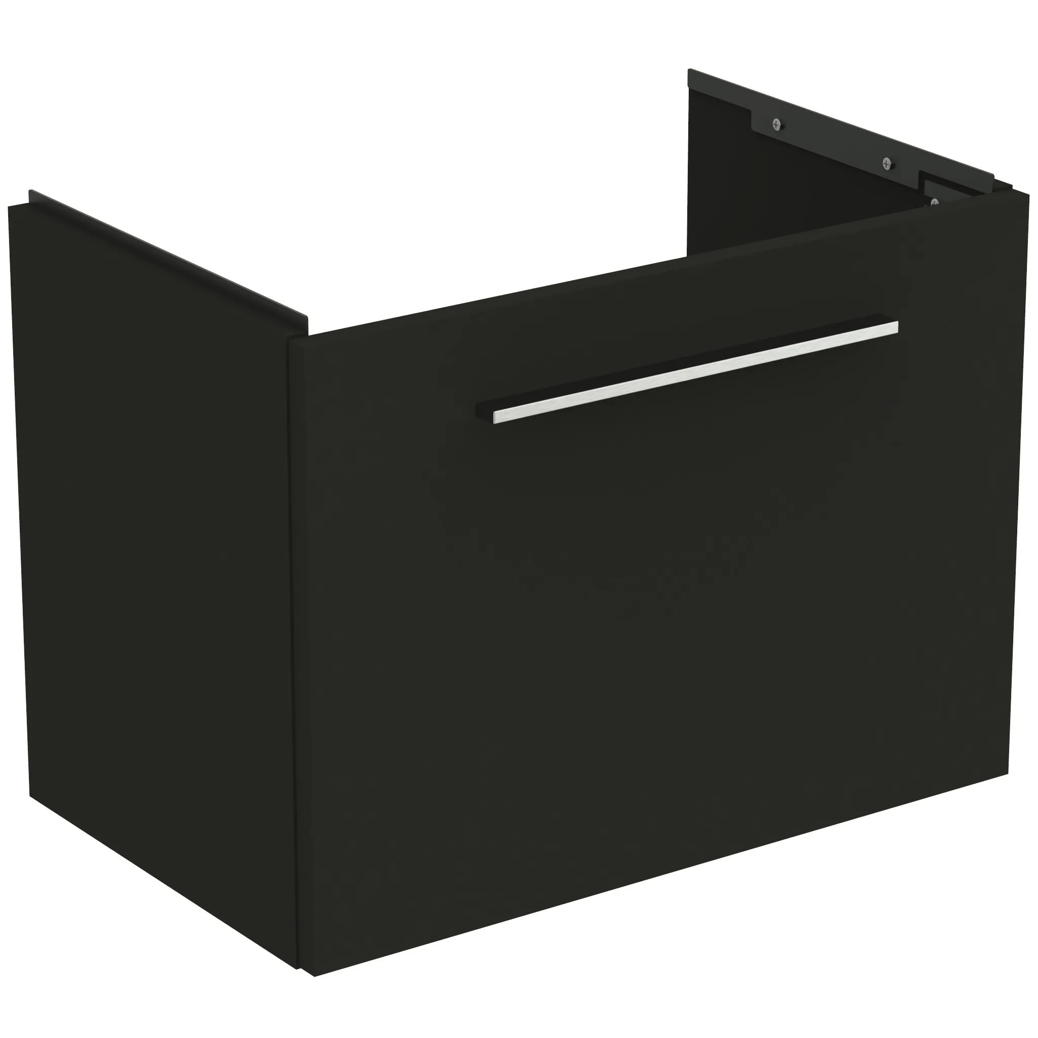 Ideal Standard Möbelwaschtischunterschrank i.life S 1 Auszug 600x375x440mm Carbongrau matt
