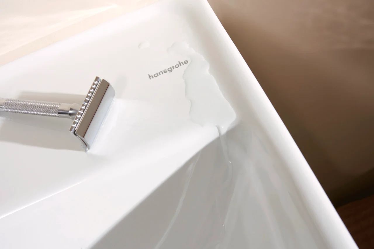 Hansgrohe Handwaschbecken Xanuia Q, 450x340 mm, weiß, glänzend, mit Überlauf, wandhängend