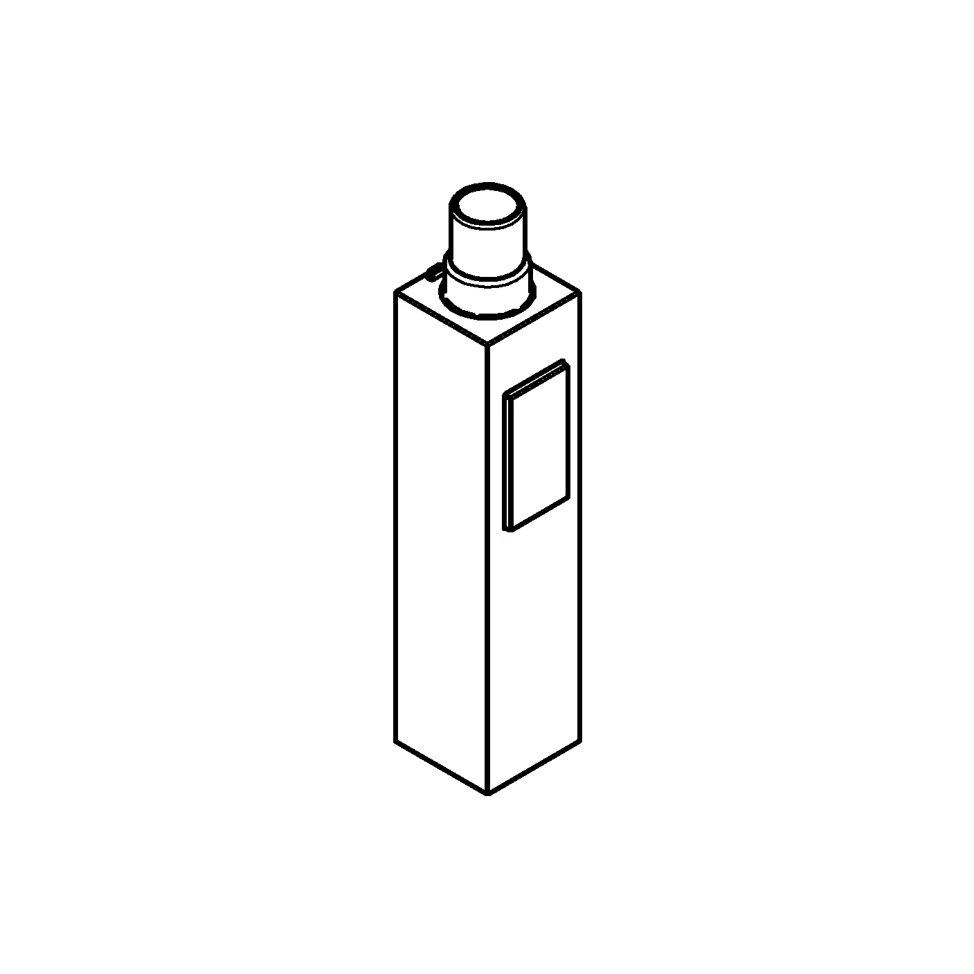 Spülbrause 46924, für Eurocube Spültischbatterie Profi-Brause, chrom