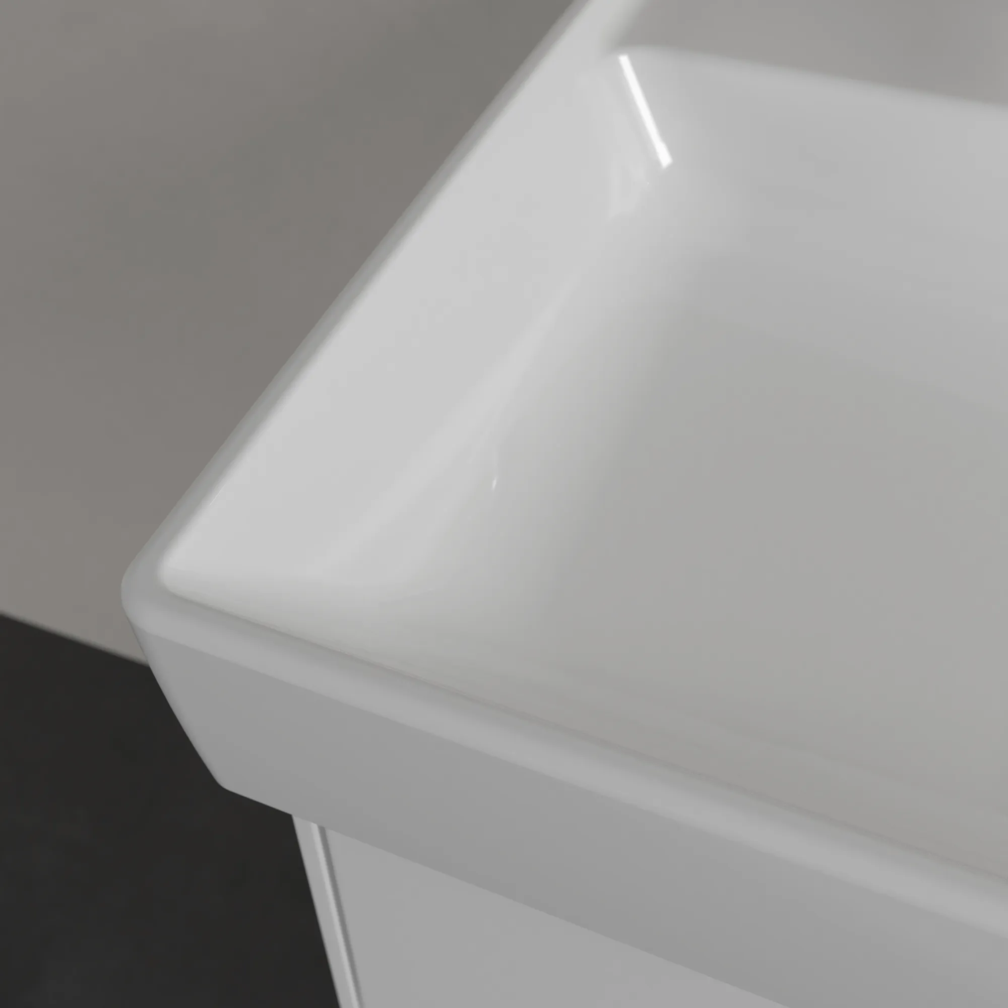 Villeroy & Boch Schrankwaschtisch aus TitanCeram „Collaro“ 1200 × 470 × 160 mm, Hahnlochposition links und rechts, mit Hahnlochbohrung in Weiß Alpin Villeroy & Boch Schrankwaschtisch aus TitanCeram „Collaro“ 1200 × 470 × 160 mm, Hahnlochposition links und rechts, mit Hahnlochbohrung in Weiß Alpin