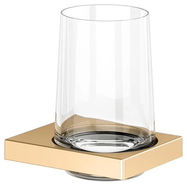 Edition 11 Glashalter Messing gebürstet