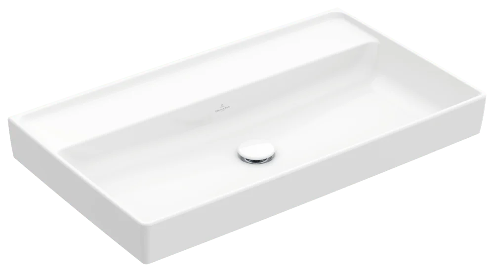 Villeroy & Boch Collaro Schrankwaschtisch 800x465mm, Rechteck, ohne Überlauf, Weiß Alpin Villeroy & Boch Collaro Schrankwaschtisch 800x465mm, Rechteck, ohne Überlauf, Weiß Alpin