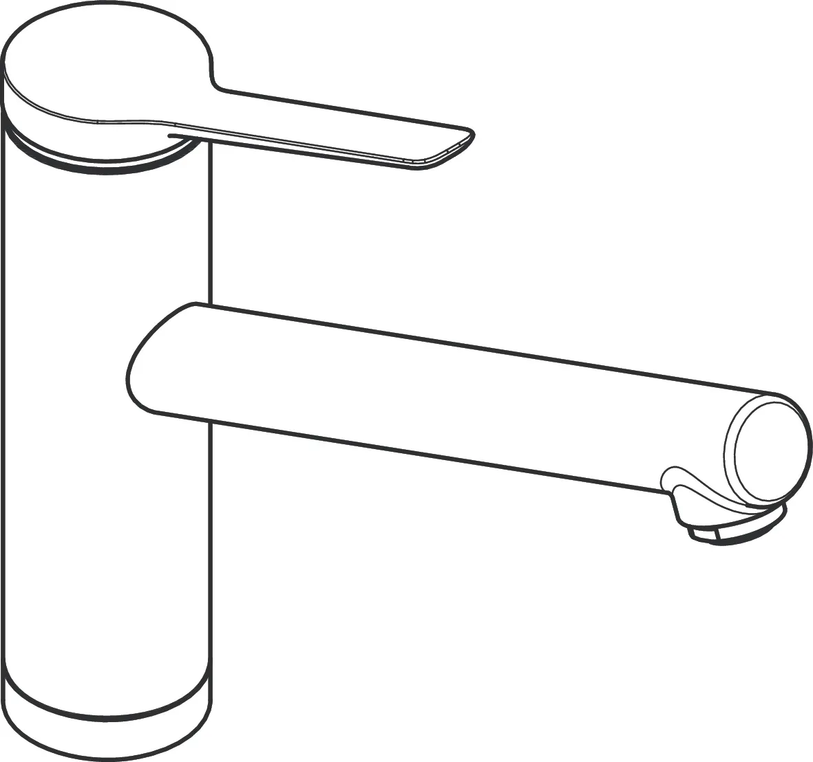 Spültischmischer 160 Zesis M33 Vorfenster 1jet chrom