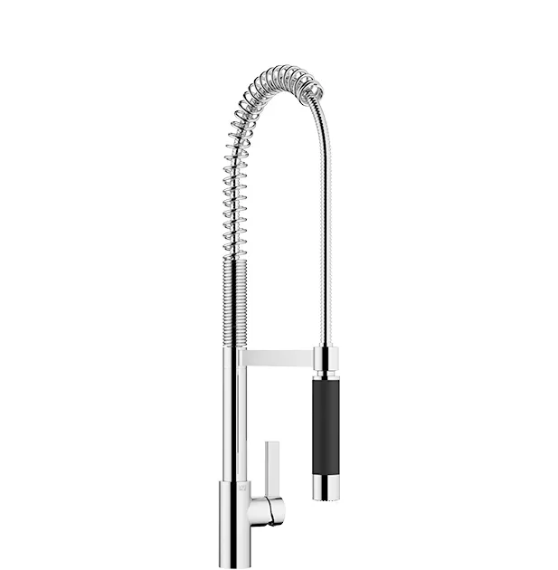 Dornbracht Einhebelmischer TARA ULTRA, 33860875, Dark Brass gebürstet PVD, Ausladung 240 mm, Armaturenhöhe 685 mm, Bohrungsdurchmesser 35 mm