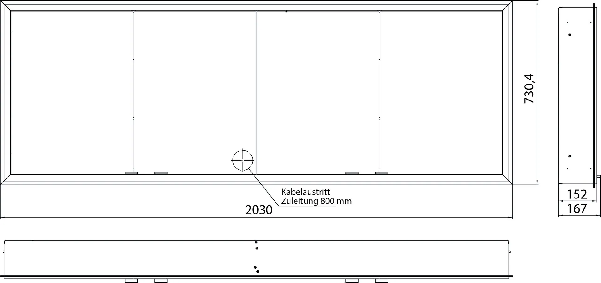 emco Spiegelschrank „prime“ Facelift 203 × 73 × 16,7 cm emco Spiegelschrank „prime“ Facelift 203 × 73 × 16,7 cm