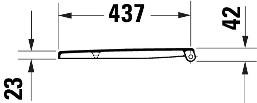 Duravit Univ. WC-Sitz Oval Tief 452mm, Ülap., Absenkaut.,abnehmb.,Scharn. Edelst.,Weiß Duravit Univ. WC-Sitz Oval Tief 452mm, Ülap., Absenkaut.,abnehmb.,Scharn. Edelst.,Weiß