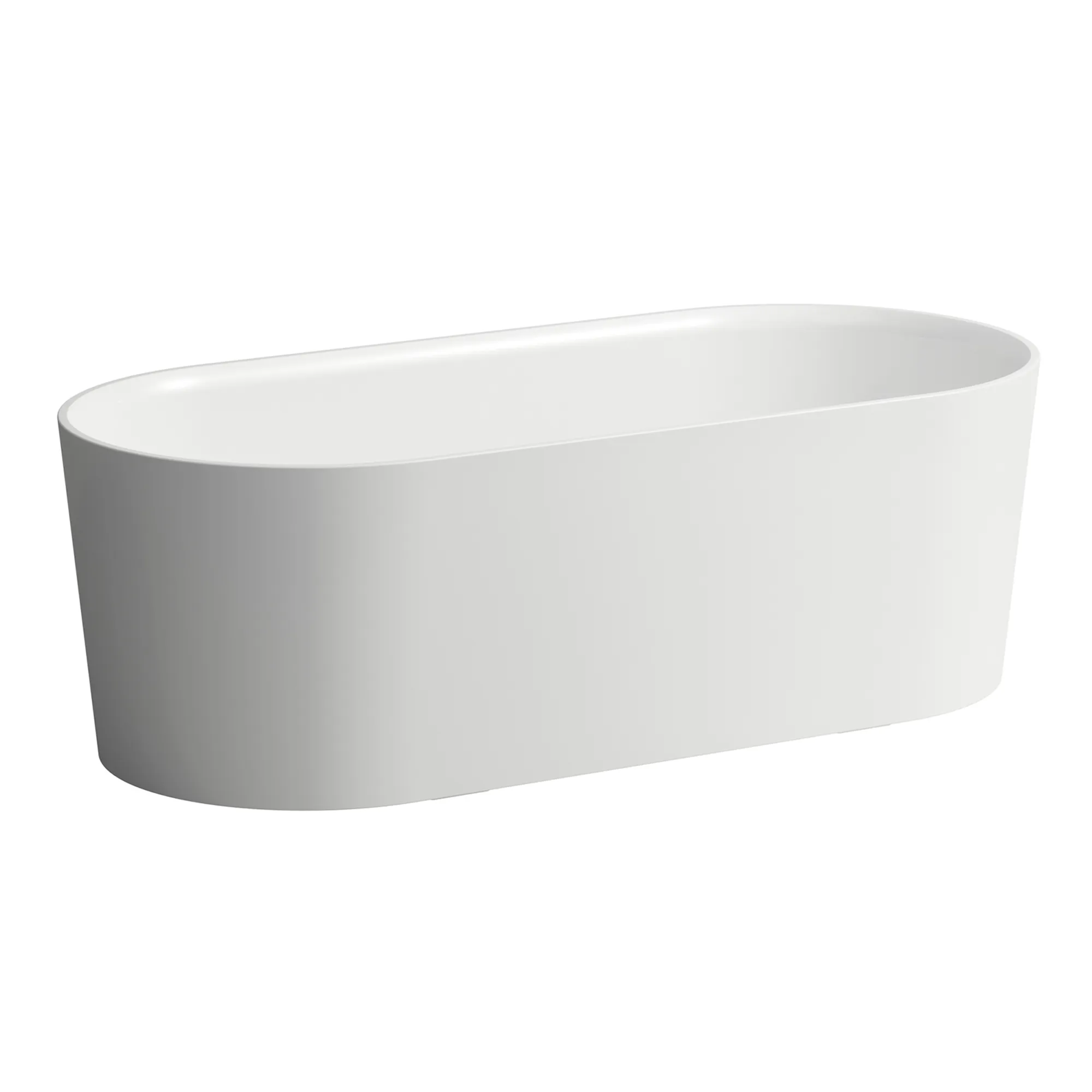 Laufen Badewanne „Val“ freistehend oval 1600 × 750 mm in Weiß Laufen Badewanne „Val“ freistehend oval 1600 × 750 mm in Weiß