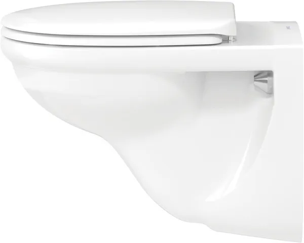 Duravit WC-Sitz „D-Code“ Basic 36 × 44,3 × 3,6 cm in Bahamabeige, Scharniere Kunststoff