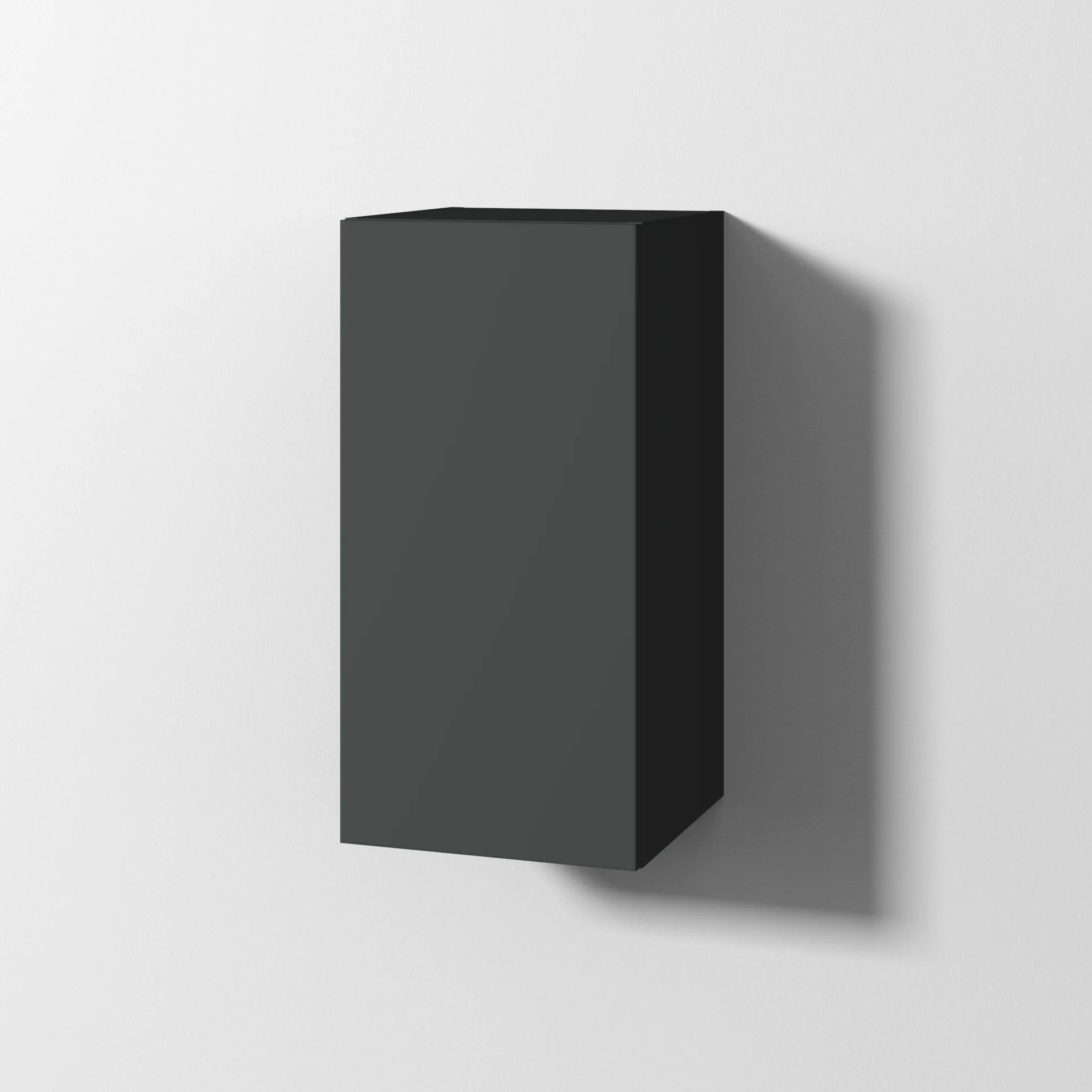 Sanipa Cubes-Regalmodul Graphit-Matt, 700x350x346 mm, drehbar, Push-to-Open-Tür, kombinierbar mit Sanipa-Badmöbeln Sanipa Cubes-Regalmodul Graphit-Matt, 700x350x346 mm, drehbar, Push-to-Open-Tür, kombinierbar mit Sanipa-Badmöbeln