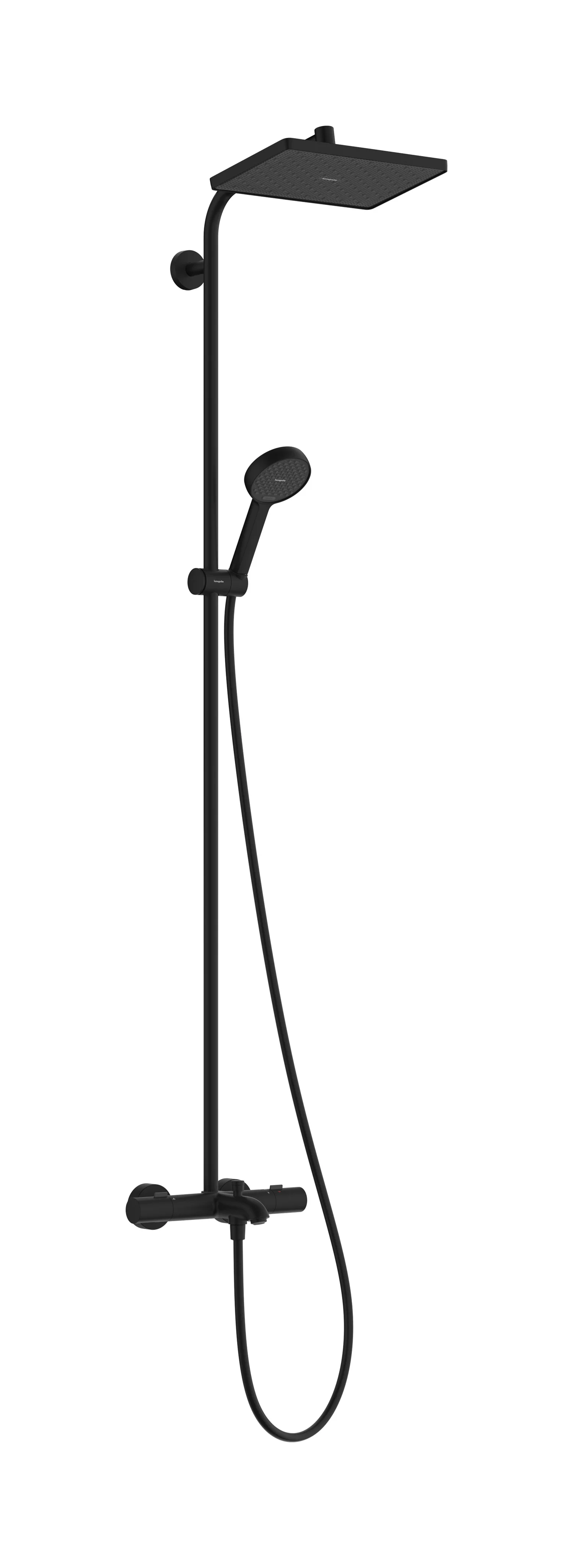 Activera Q Showerpipe 290/180 1jet EcoSmart mit Wannenthermostat Ecostat Fine, Oberfläche: Chrom Activera Q Showerpipe 290/180 1jet EcoSmart mit Wannenthermostat Ecostat Fine, Oberfläche: Chrom