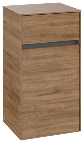 Villeroy & Boch Seitenschrank „Collaro“ 1 Tür, 1 Auszug / Schublade 40,4 × 74,8 × 34,9 cm 1 Tür, Anschlag (Scharnier) rechts, 1 Auszug / Schublade Villeroy & Boch Seitenschrank „Collaro“ 1 Tür, 1 Auszug / Schublade 40,4 × 74,8 × 34,9 cm 1 Tür, Anschlag (Scharnier) rechts, 1 Auszug / Schublade