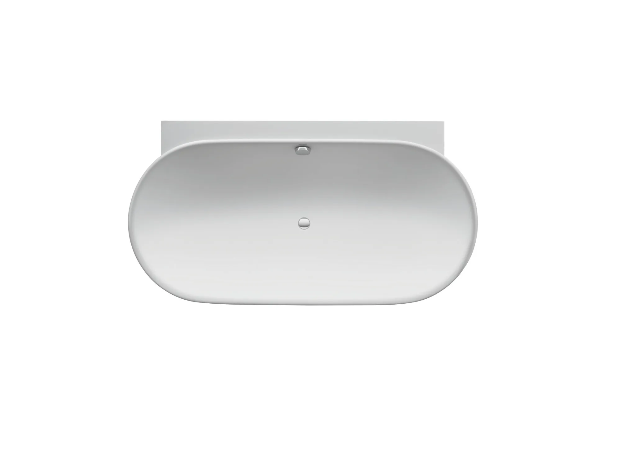 Duravit Badewanne „Luv“ vorwand oval 1800 × 950 mm, mittig in Weiß (matt) Duravit Badewanne „Luv“ vorwand oval 1800 × 950 mm, mittig in Weiß (matt)