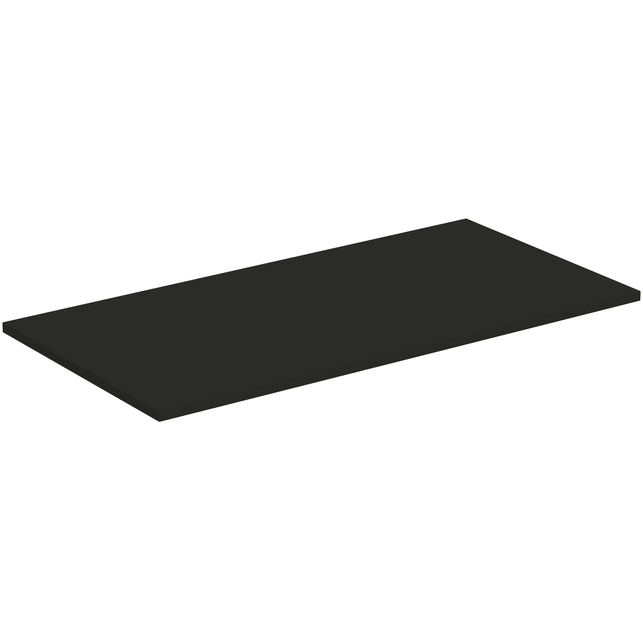 Waschtischplatte i.life B ohne Ausschnitt 1002x506x18mm Weiß matt
